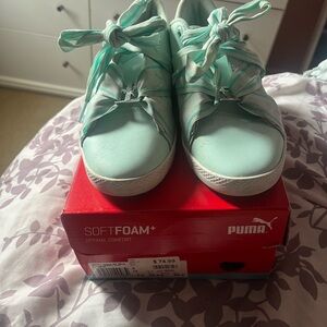 Puma Teal sneakers